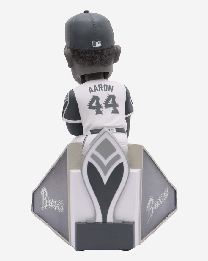 Hank Aaron Atlanta Braves Career Stat Variant Bobblehead FOCO - FOCO.com