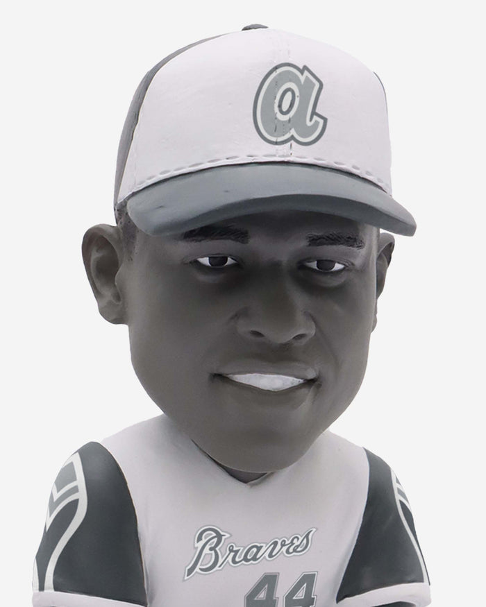 Hank Aaron Atlanta Braves Career Stat Variant Bobblehead FOCO - FOCO.com