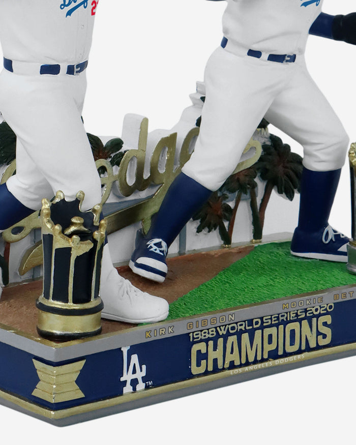 Kirk Gibson & Mookie Betts Los Angeles Dodgers 1988 & 2020 World Series Champions Dual Bobblehead FOCO - FOCO.com