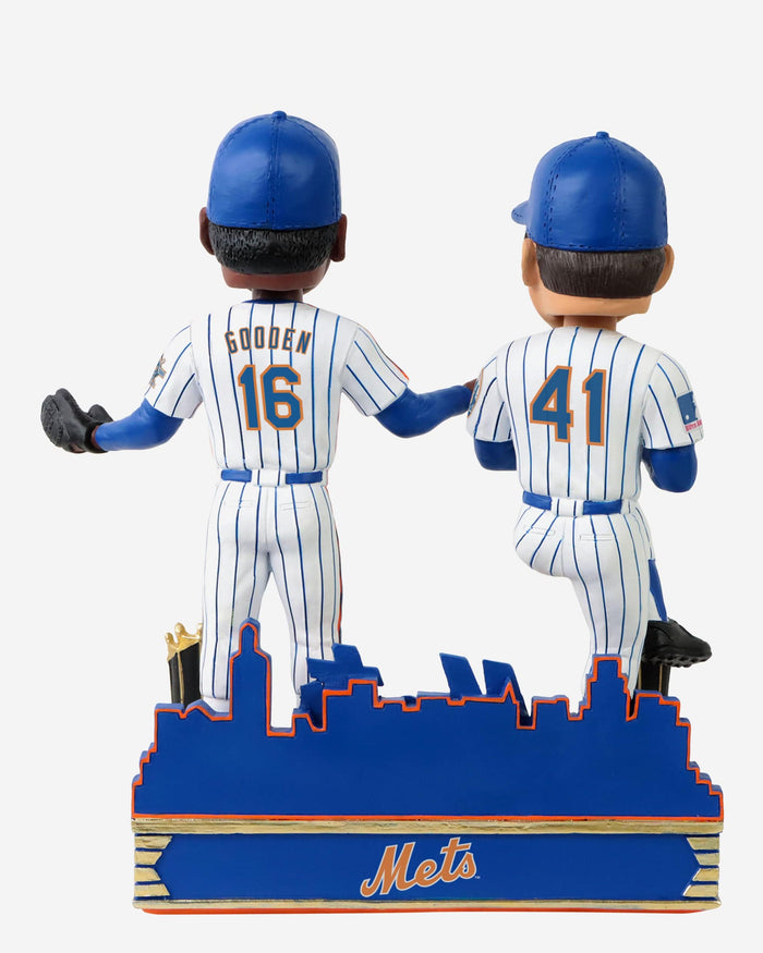 Tom Seaver & Dwight Gooden New York Mets 1969 & 1986 World Series Champions Dual Bobblehead FOCO - FOCO.com