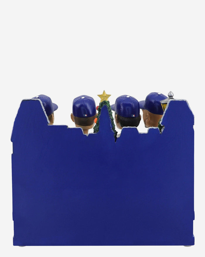 Los Angeles Dodgers Christmas Carol Sound Chip Mini Bobblehead Scene FOCO - FOCO.com