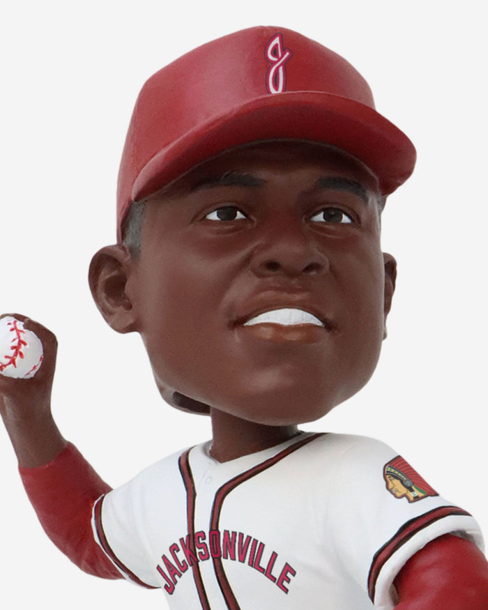 Hank Aaron Jacksonville Braves Minor League Bobblehead FOCO - FOCO.com