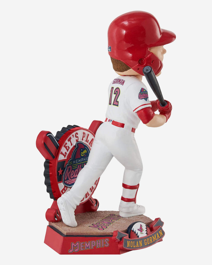 Nolan Gorman Memphis Redbirds Minor League Bobblehead FOCO - FOCO.com