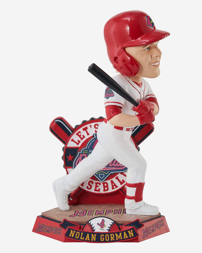 Nolan Gorman Memphis Redbirds Minor League Bobblehead FOCO - FOCO.com