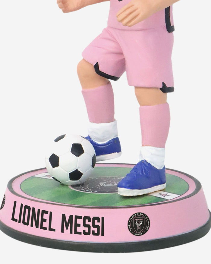 Lionel Messi Inter Miami CF Field Stripe Bighead Bobblehead FOCO - FOCO.com