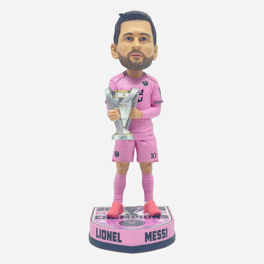Lionel Messi Inter Miami CF 2025 MLS Champions Bobblehead FOCO - FOCO.com