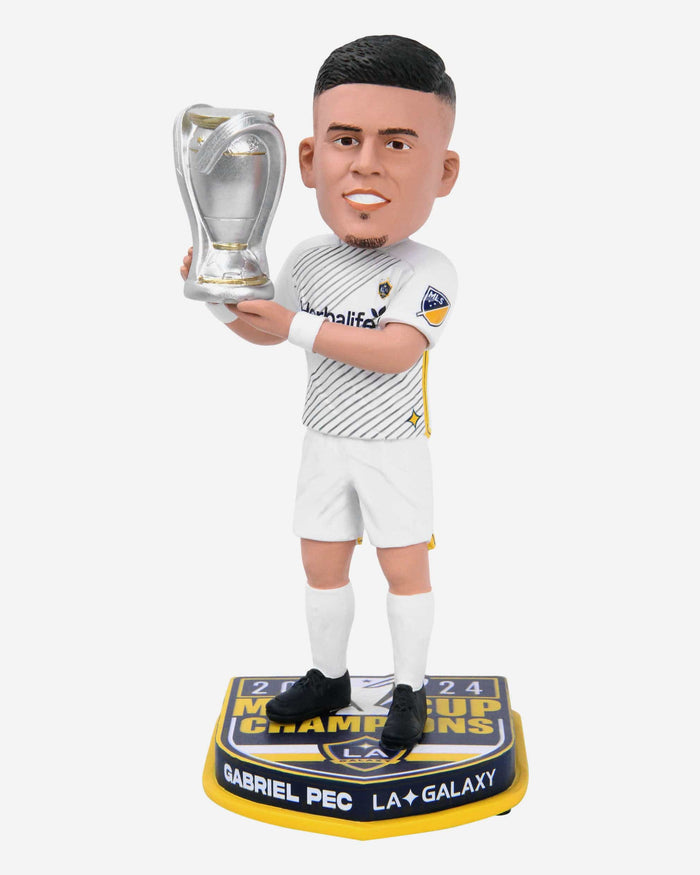 Gabriel Pec LA Galaxy 2024 MLS Cup Champions Bobblehead FOCO - FOCO.com