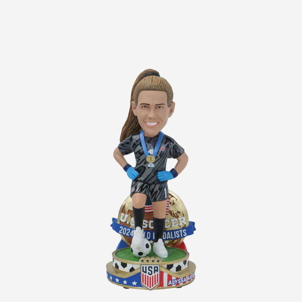 Alyssa Naeher US Women's National Soccer Team Gold Medal Bobblehead FOCO - FOCO.com