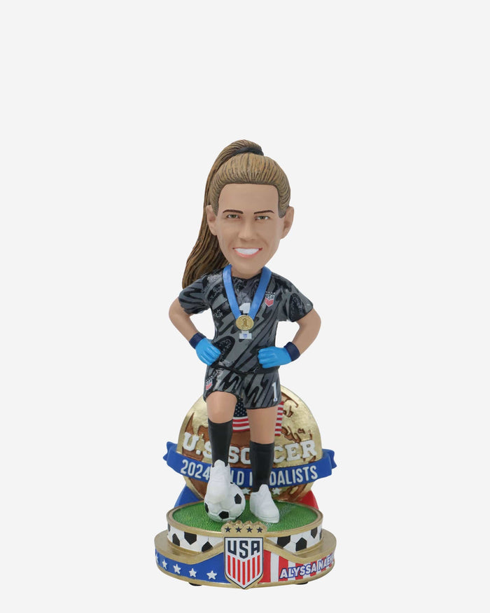 Alyssa Naeher US Women's National Soccer Team Gold Medal Bobblehead FOCO - FOCO.com