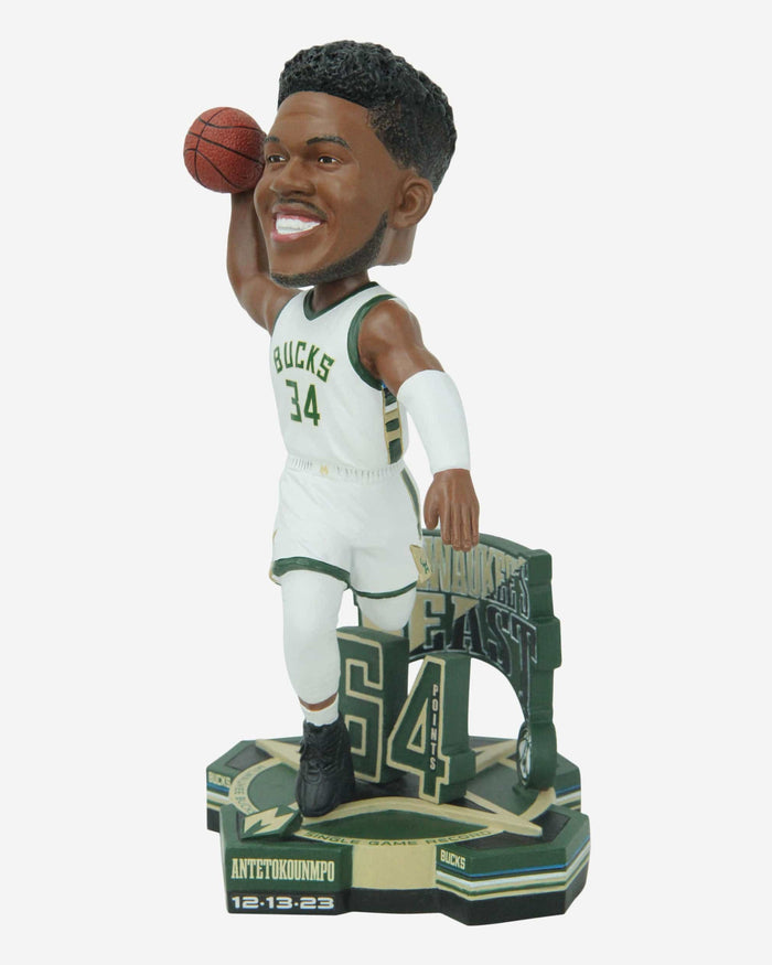 Giannis Antetokounmpo Milwaukee Bucks 64 Point Game Bobblehead FOCO - FOCO.com