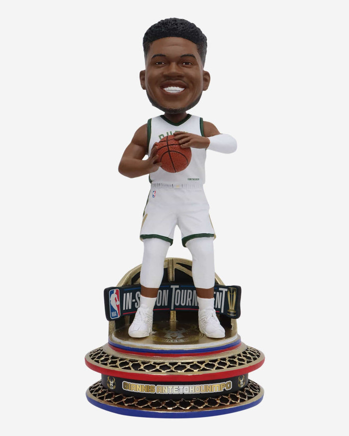 Giannis Antetokounmpo Milwaukee Bucks 2023 In-Season Tournament Bobblehead FOCO - FOCO.com