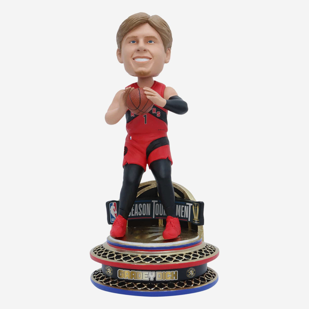 Gradey Dick Toronto Raptors 2023 In-Season Tournament Bobblehead FOCO - FOCO.com