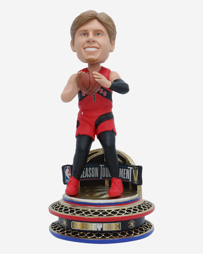 Gradey Dick Toronto Raptors 2023 In-Season Tournament Bobblehead FOCO - FOCO.com