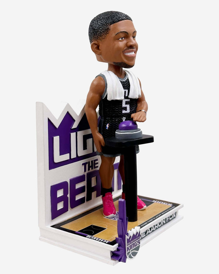 De'Aaron Fox Sacramento Kings Light the Beam Bobblehead FOCO - FOCO.com