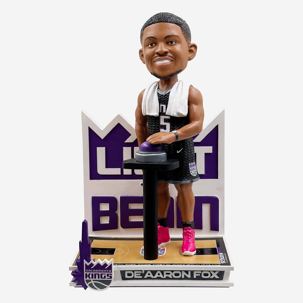 De'Aaron Fox Sacramento Kings Light the Beam Bobblehead FOCO - FOCO.com