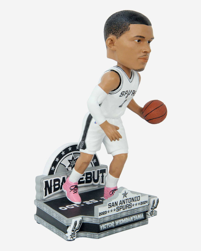 Victor Wembanyama San Antonio Spurs NBA Debut Bobblehead FOCO - FOCO.com