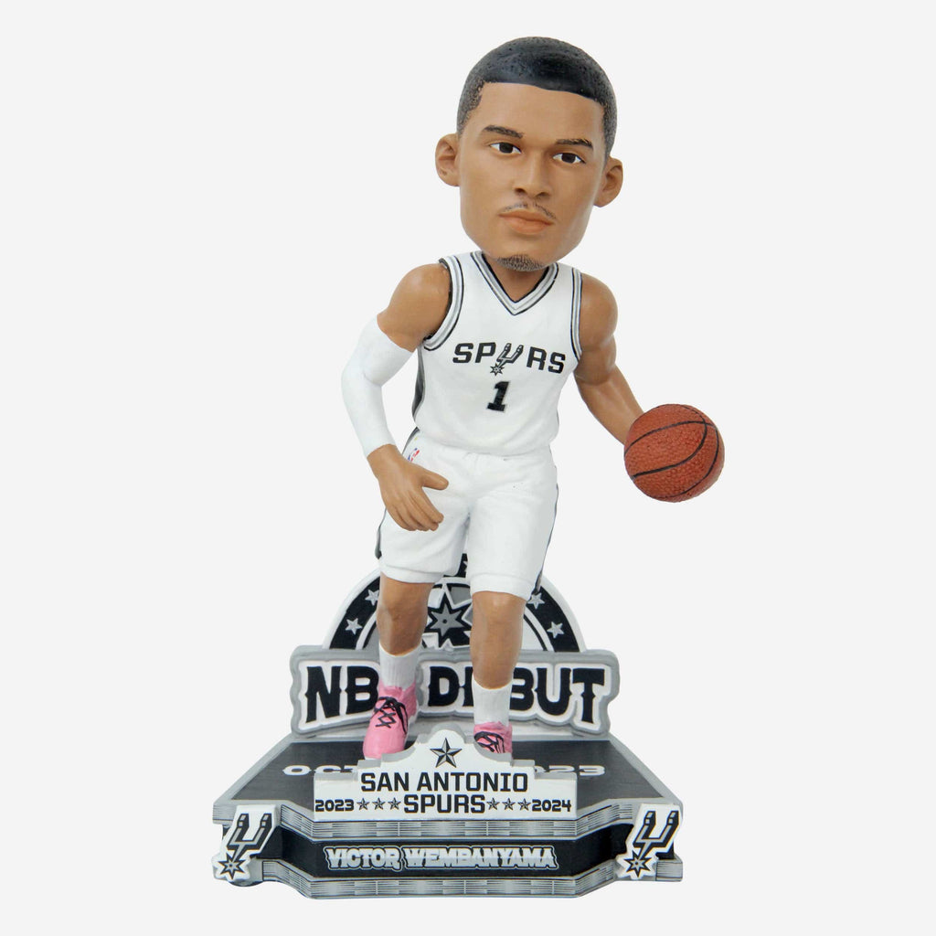 Victor Wembanyama San Antonio Spurs NBA Debut Bobblehead FOCO - FOCO.com