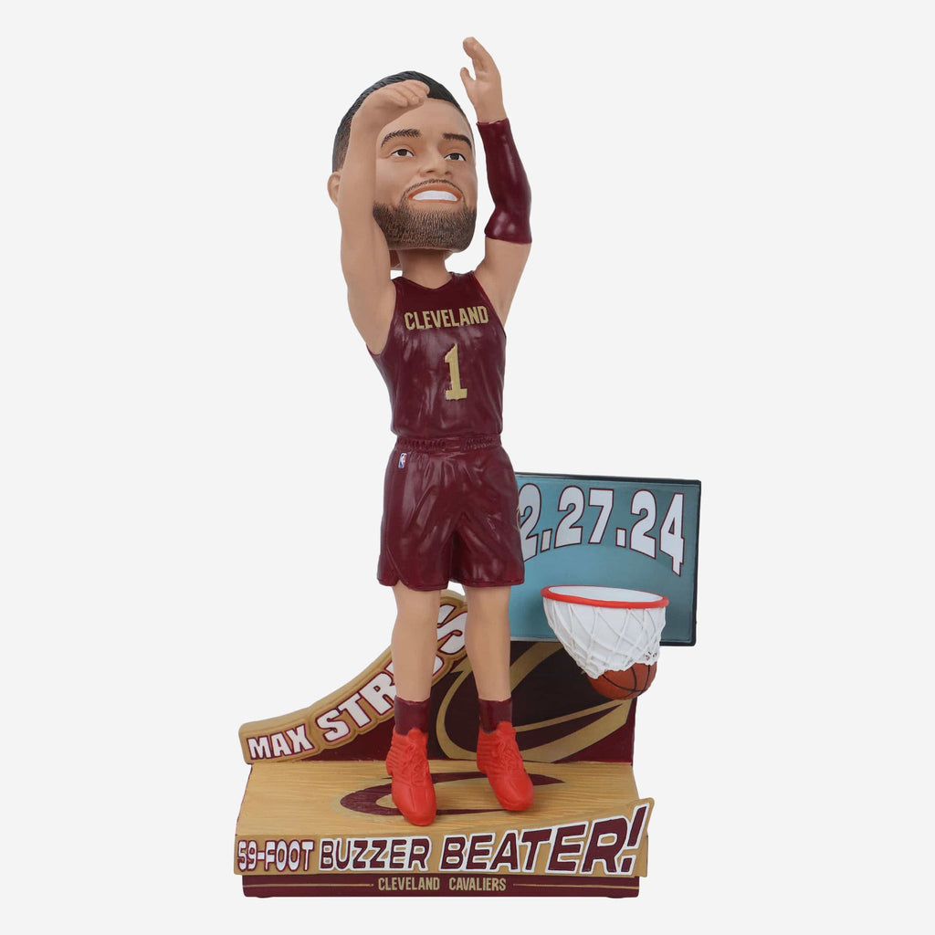 Max Strus Cleveland Cavaliers Buzzer Beater Bobblehead FOCO - FOCO.com