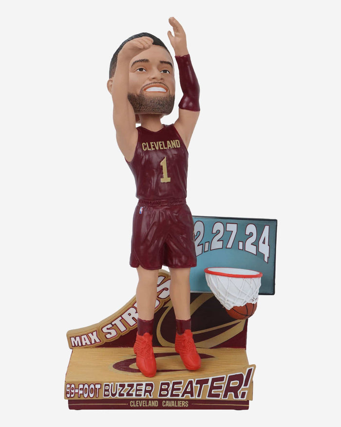 Max Strus Cleveland Cavaliers Buzzer Beater Bobblehead FOCO - FOCO.com