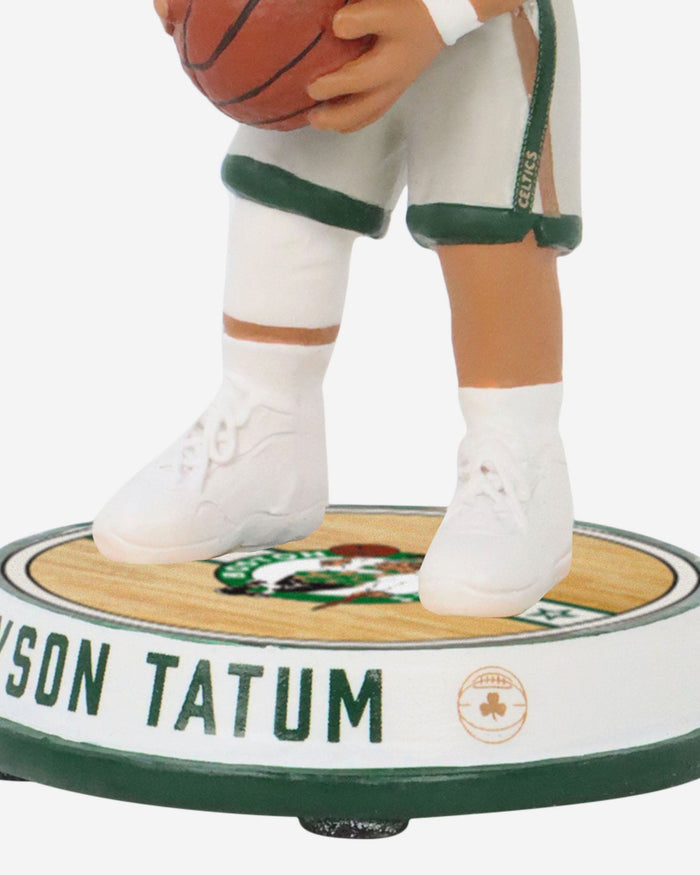 Jayson Tatum Boston Celtics 2024 City Jersey Court Stripe Mini Bighead Bobblehead FOCO - FOCO.com