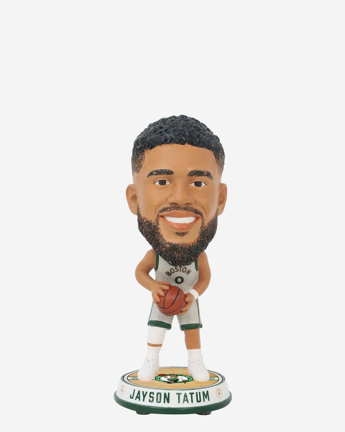 Jayson Tatum Boston Celtics 2024 City Jersey Court Stripe Mini Bighead Bobblehead FOCO - FOCO.com