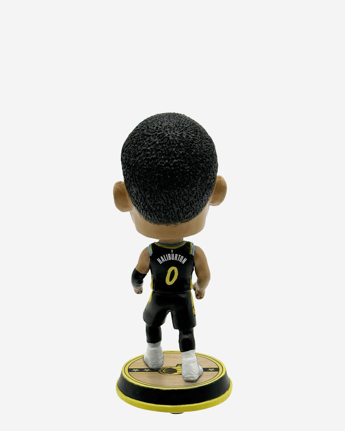 Tyrese Haliburton Indiana Pacers 2024 City Jersey Court Stripe Mini Bighead Bobblehead FOCO - FOCO.com