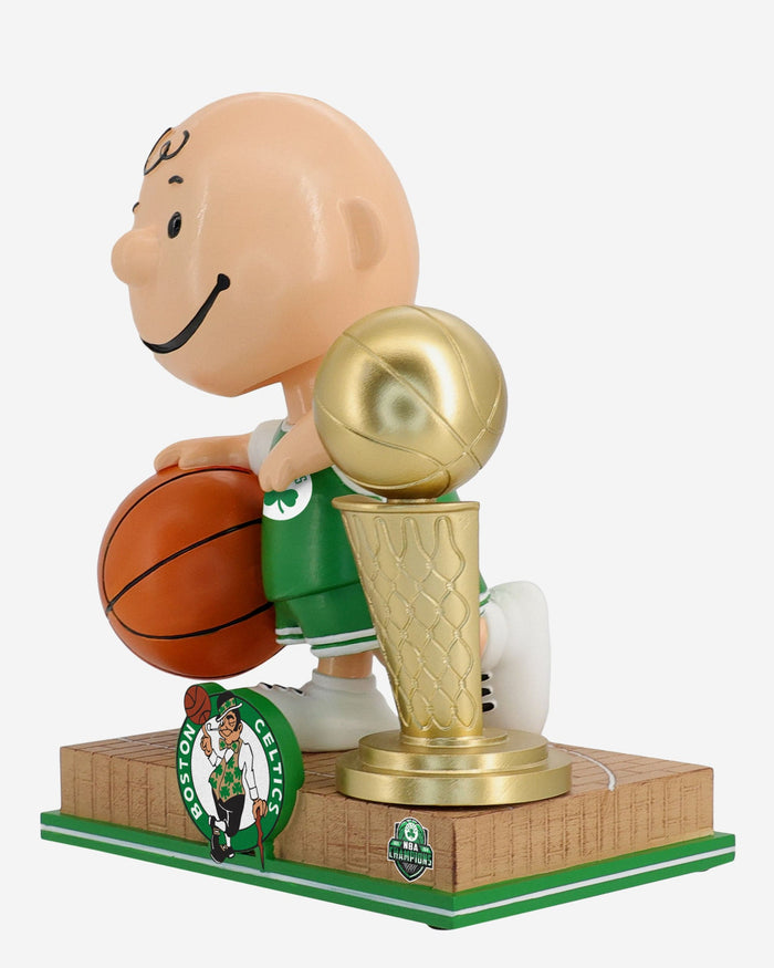 Charlie Brown Peanuts 2024 NBA Champions Bobblehead FOCO - FOCO.com