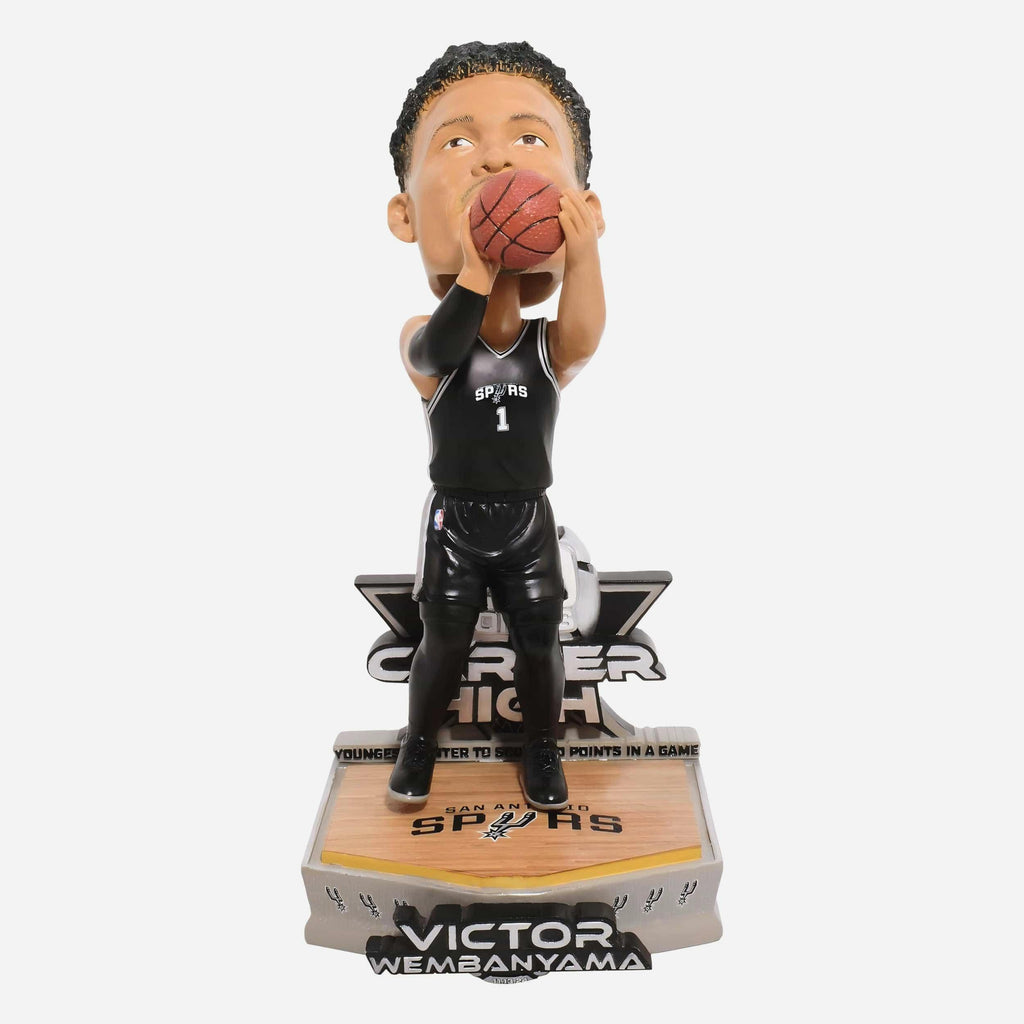 Victor Wembanyama San Antonio Spurs 50 Point Game Bobblehead FOCO - FOCO.com