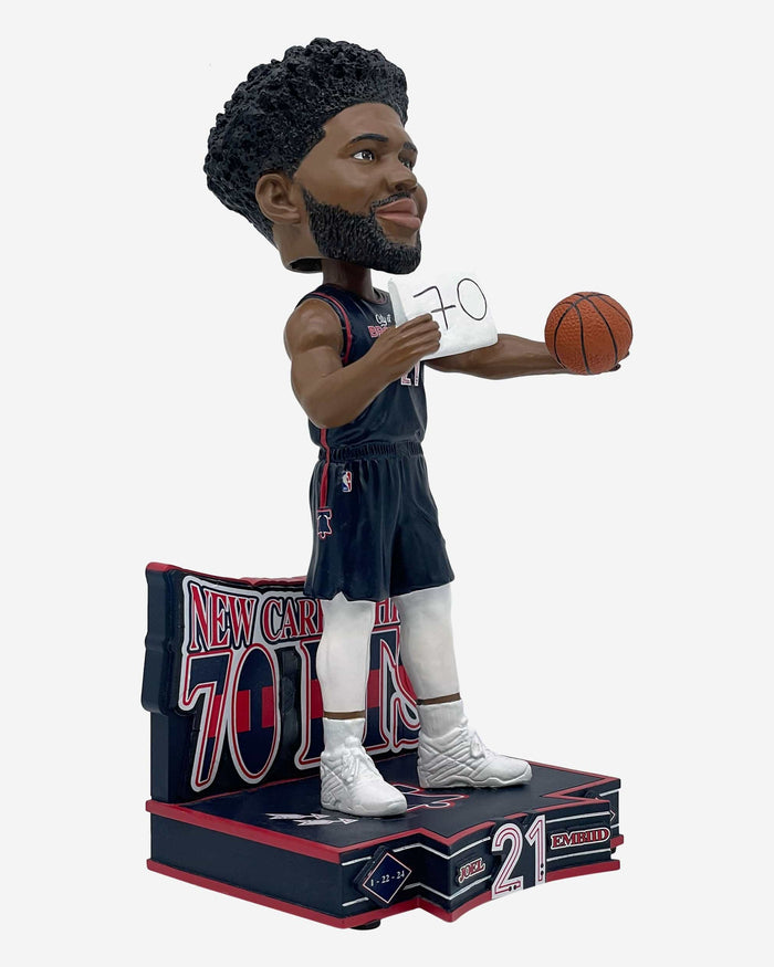 Joel Embiid Philadelphia 76ers 70 Point Game Bobblehead FOCO - FOCO.com