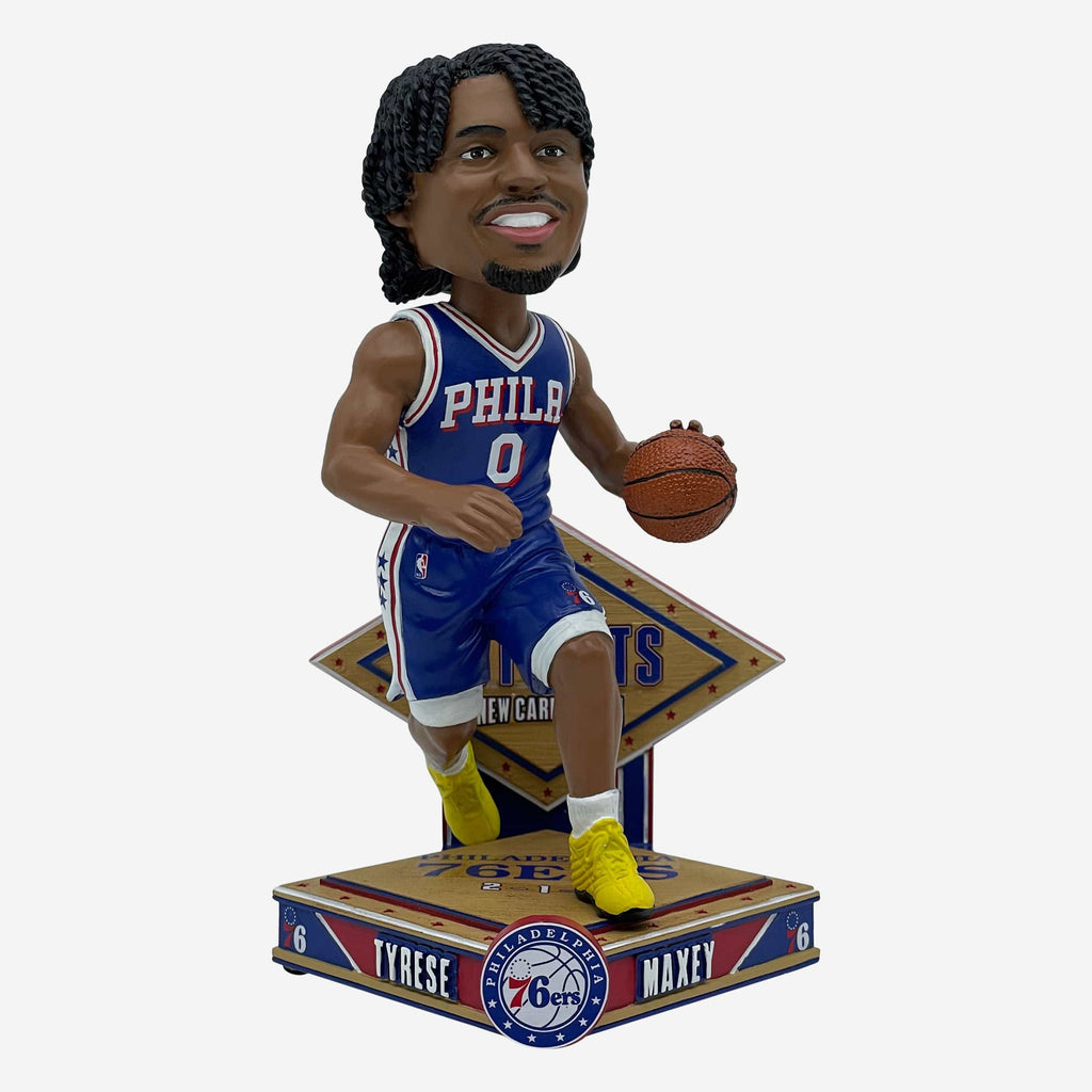 Tyrese Maxey Philadelphia 76ers 51 Point Game Bobblehead FOCO - FOCO.com
