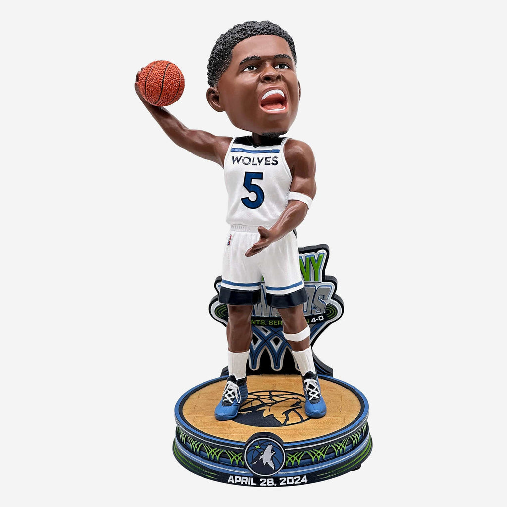 Anthony Edwards Minnesota Timberwolves Gamebreaker Bobblehead FOCO - FOCO.com