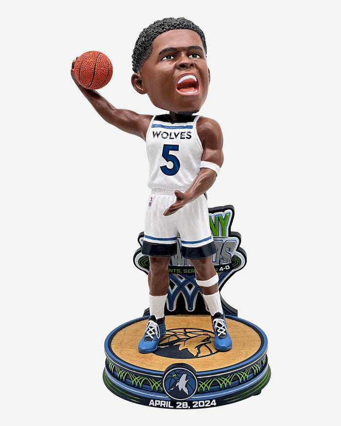 Anthony Edwards Minnesota Timberwolves Gamebreaker Bobblehead FOCO - FOCO.com