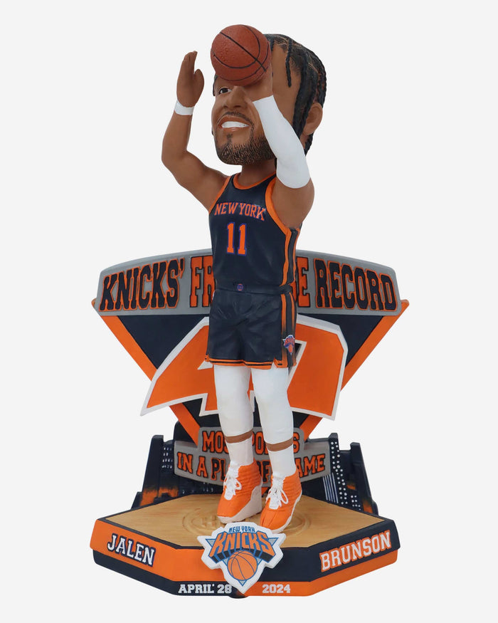 Jalen Brunson New York Knicks Gamebreaker Bobblehead FOCO - FOCO.com