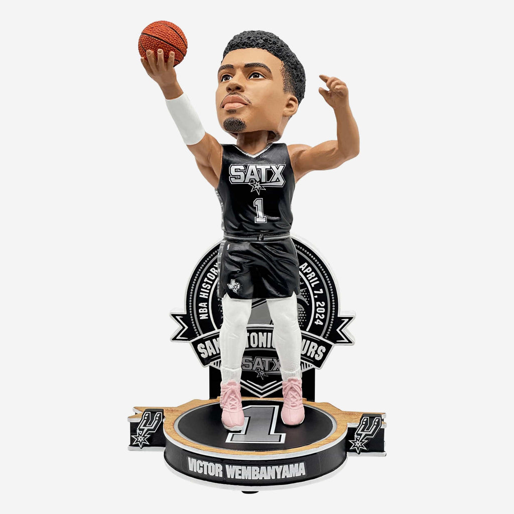 Victor Wembanyama San Antonio Spurs Statement Jersey Gamebreaker Bobblehead FOCO - FOCO.com