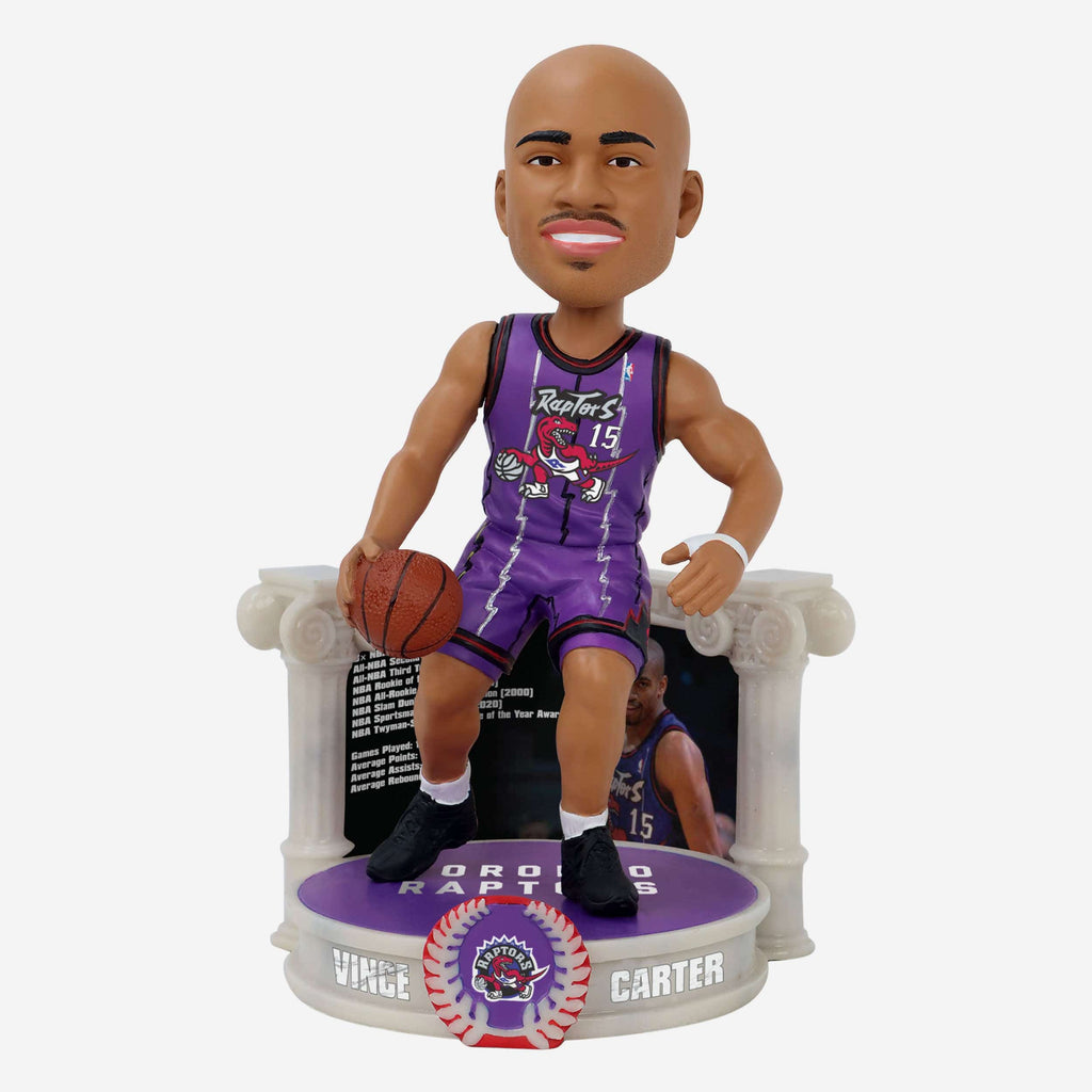 Vince Carter Toronto Raptors Career Retrospective Bobblehead FOCO - FOCO.com