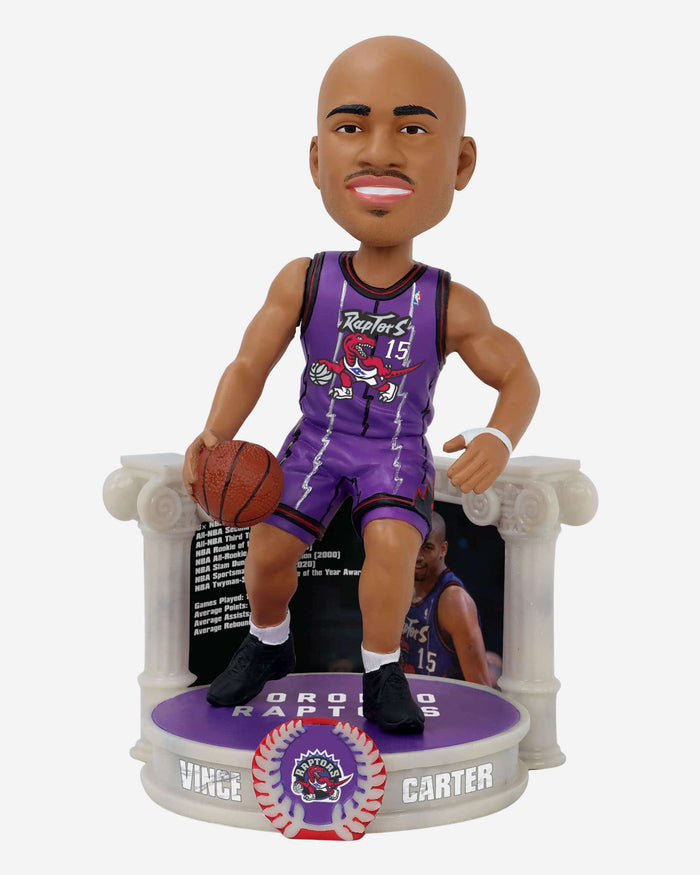 Vince Carter Toronto Raptors Career Retrospective Bobblehead FOCO - FOCO.com