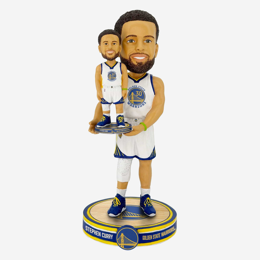 Steph Curry Golden State Warriors Bobble Dubblz Bobblehead FOCO - FOCO.com