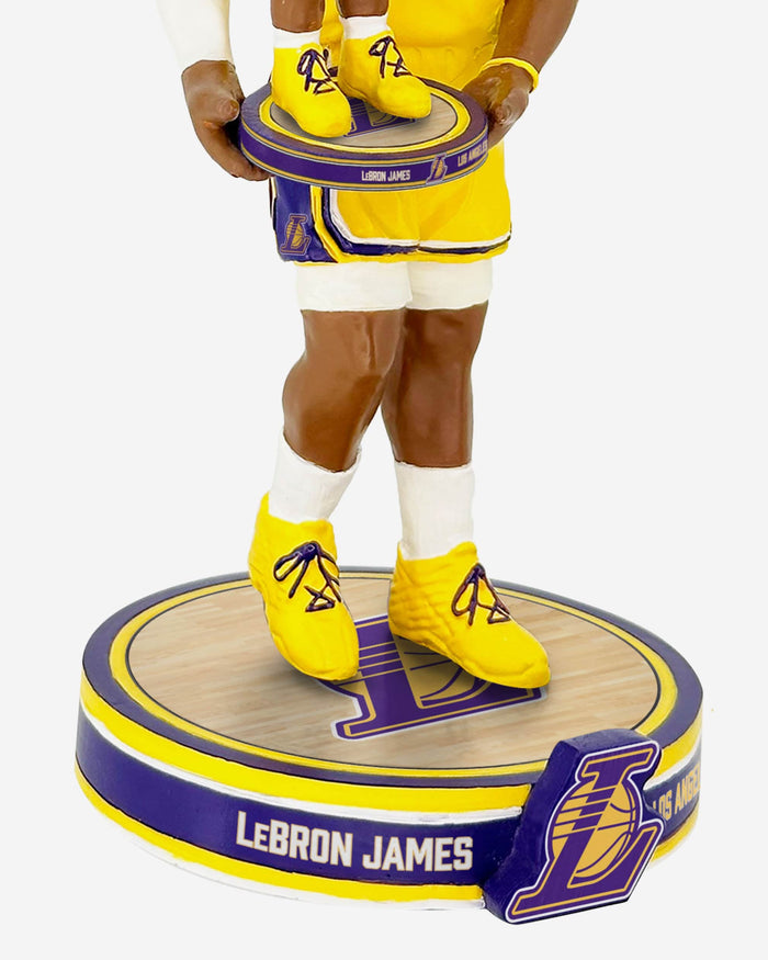 LeBron James Los Angeles Lakers Bobble Dubblz Bobblehead FOCO - FOCO.com