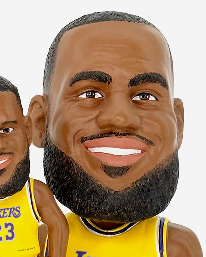 LeBron James Los Angeles Lakers Bobble Dubblz Bobblehead FOCO - FOCO.com