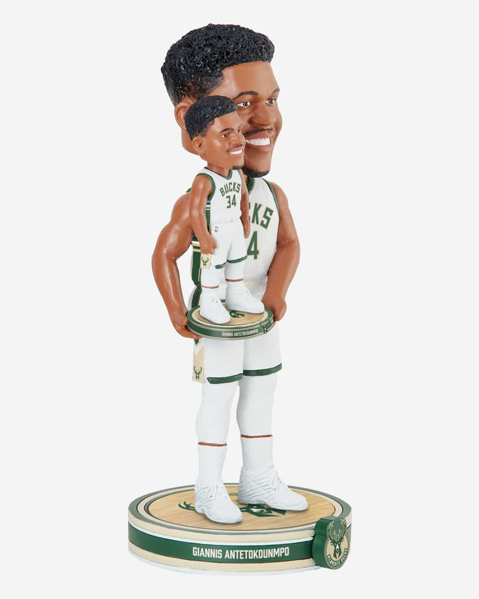 Giannis Antetokounmpo Milwaukee Bucks Bobble Dubblz Bobblehead FOCO - FOCO.com