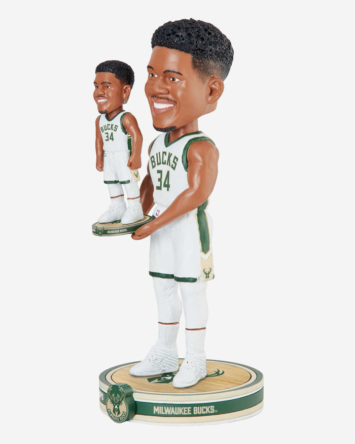 Giannis Antetokounmpo Milwaukee Bucks Bobble Dubblz Bobblehead FOCO - FOCO.com