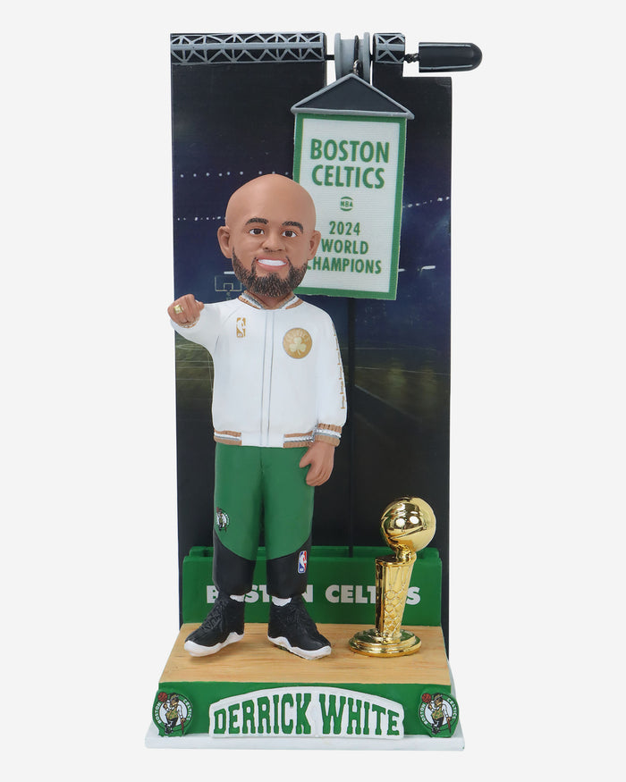 Derrick White Boston Celtics 2024 Banner Raising Bobblehead FOCO - FOCO.com