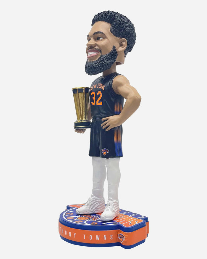Karl-Anthony Towns New York Knicks NBA Cup Champions Bobblehead FOCO - FOCO.com