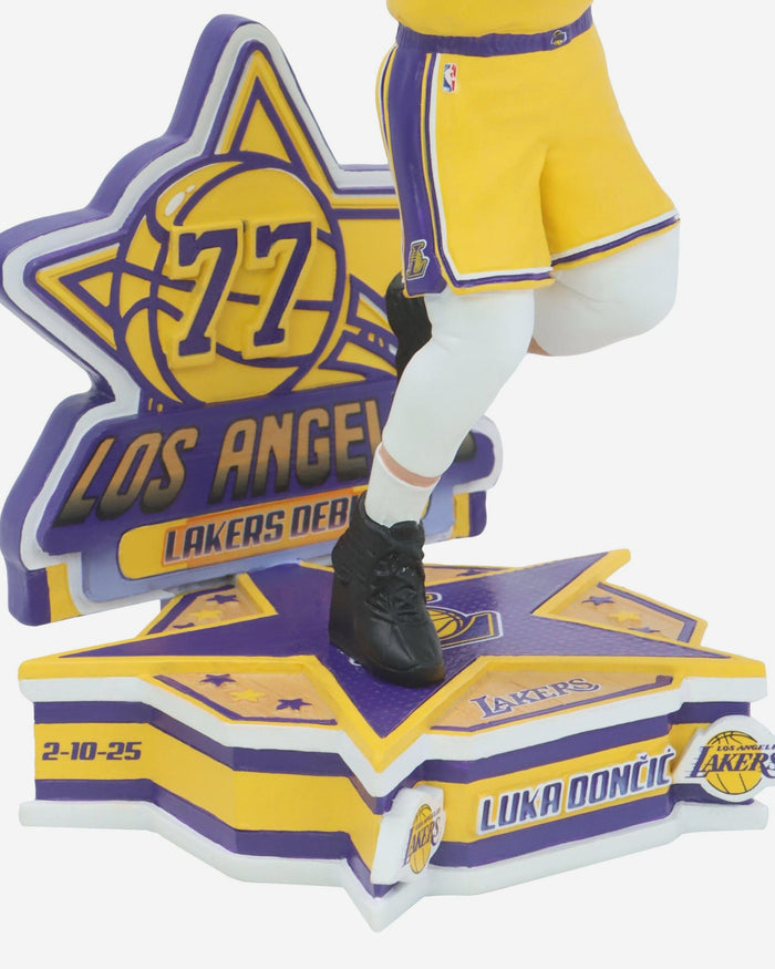 Luka Doncic Los Angeles Lakers Debut Bobblehead FOCO - FOCO.com