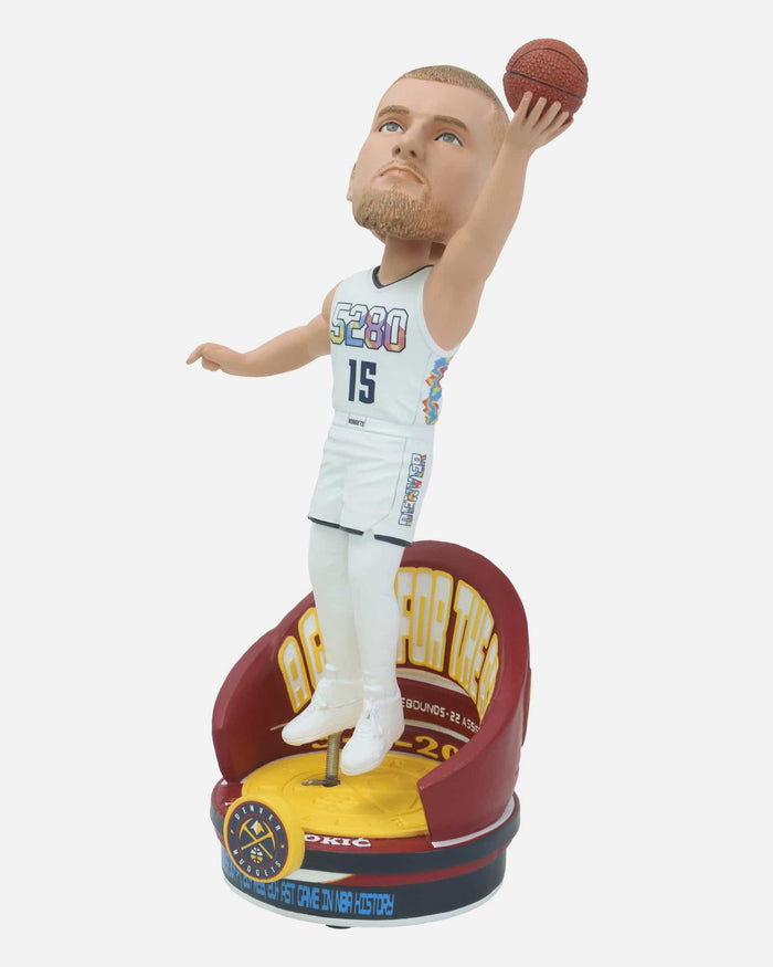 Nikola Jokic Denver Nuggets A Game for the Ages Triple Double Bobblehead FOCO - FOCO.com