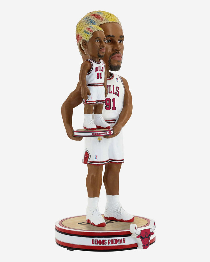 Dennis Rodman Chicago Bulls Bobble Dubblz Bobblehead FOCO - FOCO.com