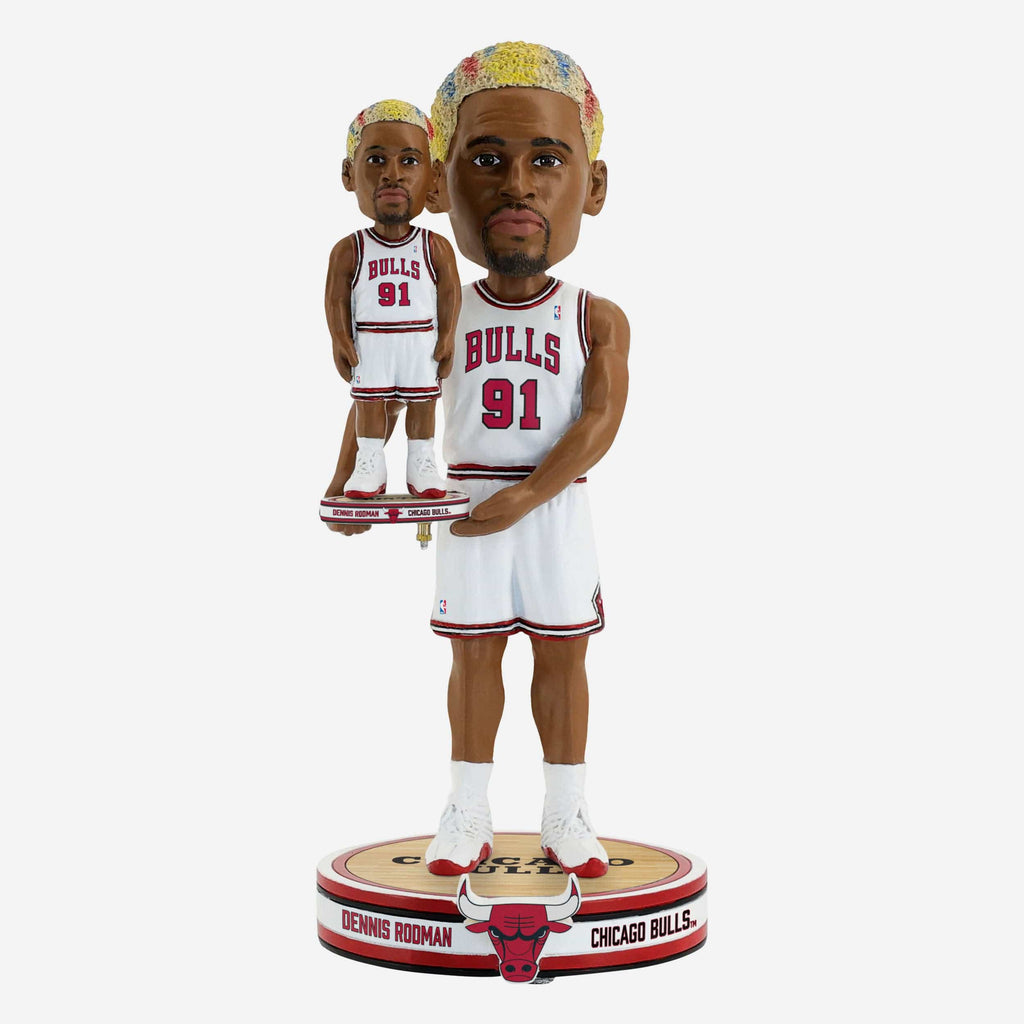 Dennis Rodman Chicago Bulls Bobble Dubblz Bobblehead