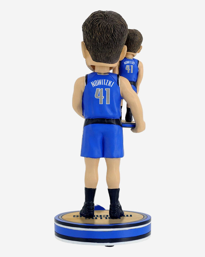 Dirk Nowitzski Dallas Mavericks Bobble Dubblz Bobblehead FOCO - FOCO.com