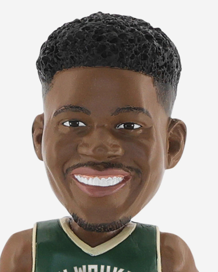 Giannis Antetokounmpo Milwaukee Bucks Magnetized Bobble Dubblz Bobblehead FOCO - FOCO.com