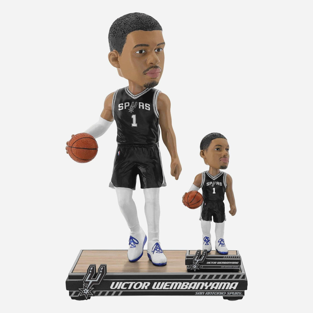 Victor Wembanyama San Antonio Spurs Magnetized Bobble Dubblz Bobblehead FOCO - FOCO.com